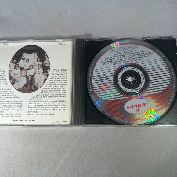 The Best Of The Statler Bros. CD 1975 PolyGram Country Music Album Jerry Kennedy - Picture 3 of 3